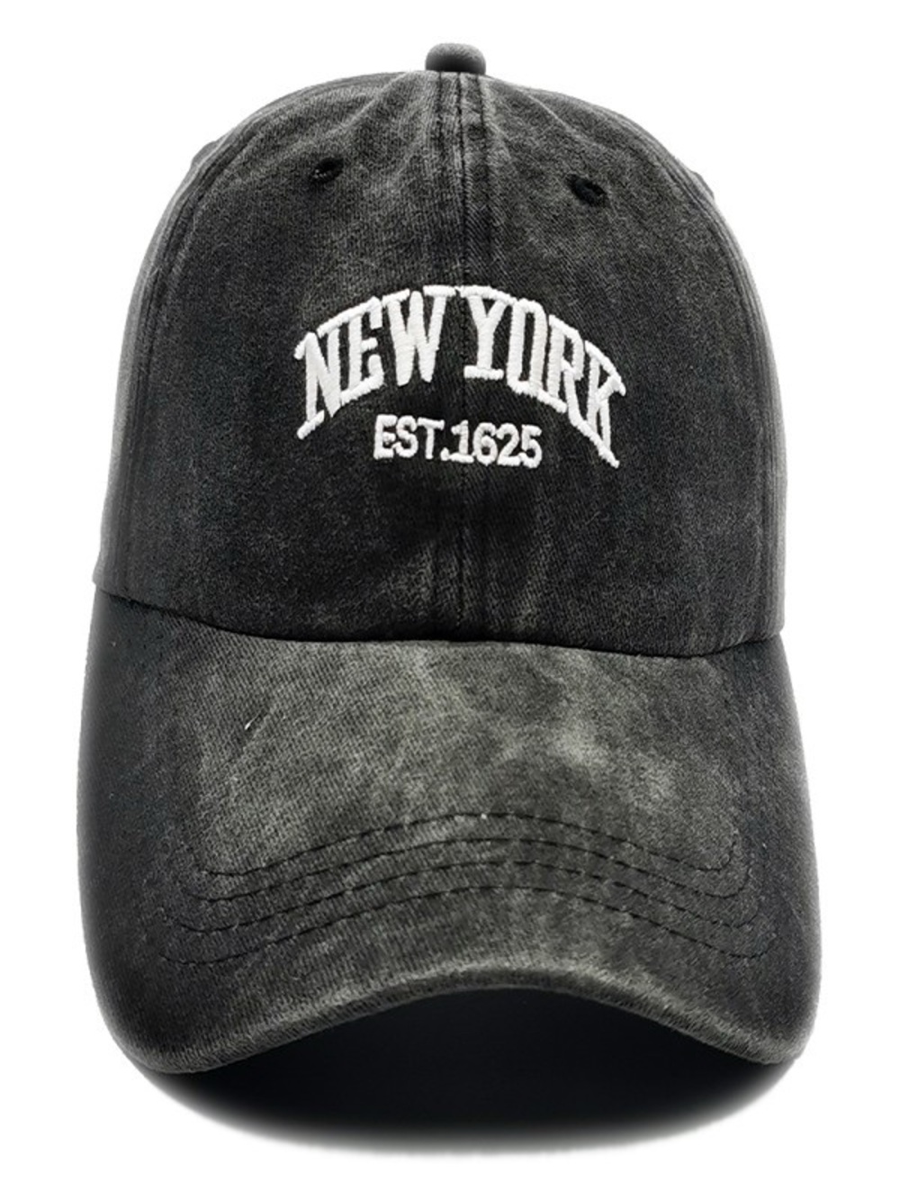 New York Embroidered Black Baseball Cap